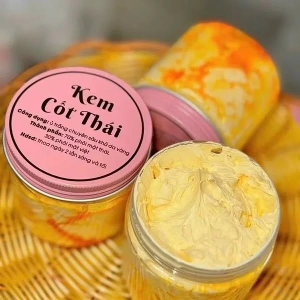 Kem Cot Thai White Body Cream - 200 gm